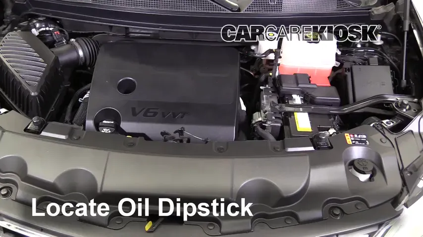 2018 Chevrolet Traverse High Country 3.6L V6 Oil Check Oil Level